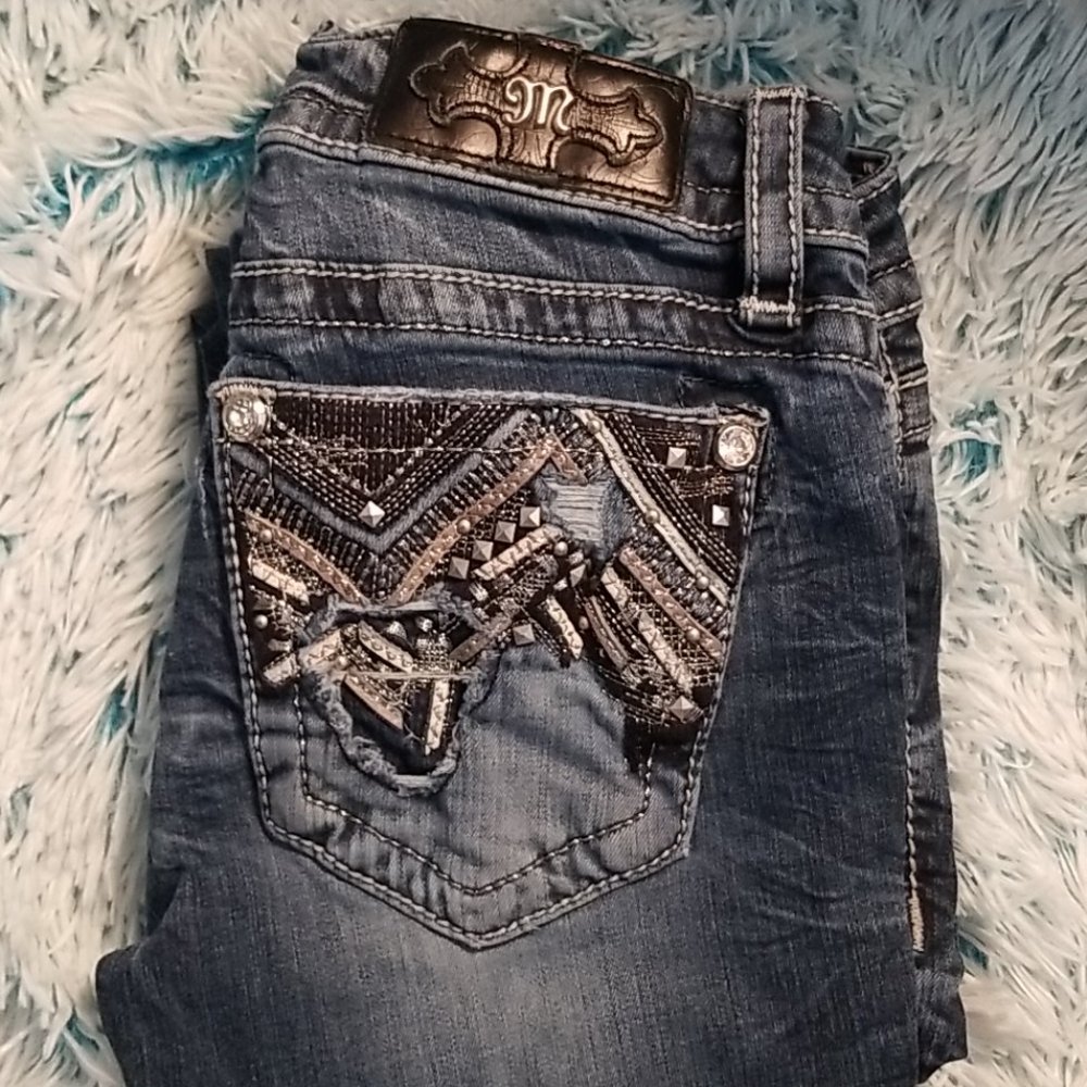 Miss me sz25 straight legs